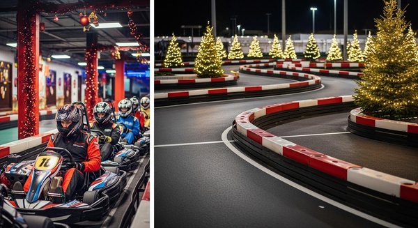 Le karting indoor et outdoor : une expérience à vivre lors des fêtes de décembre